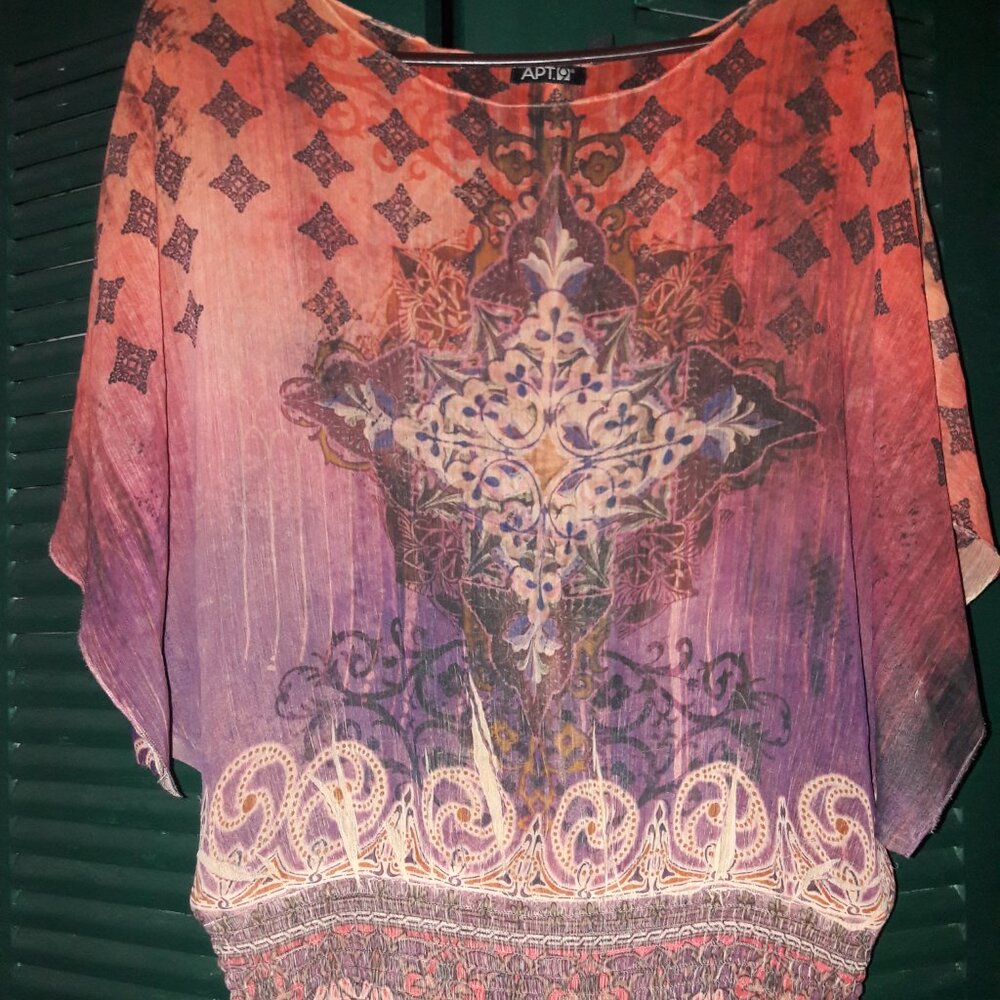 Multicolor oriental motivs, mandala